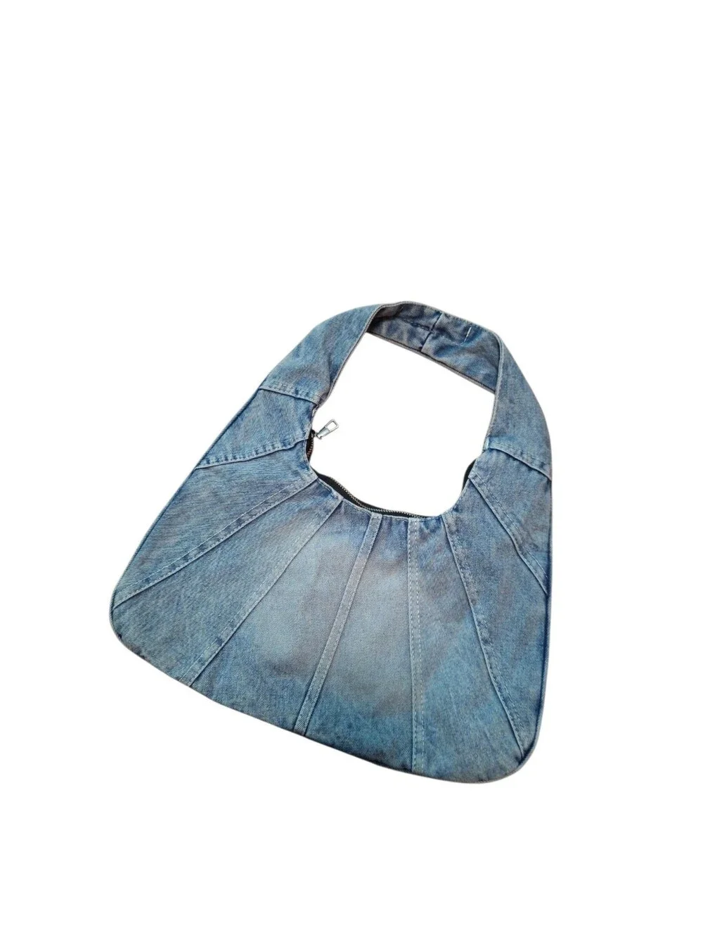 Vintage Denim Hobo Style Bag Purse Hippie Bohemian